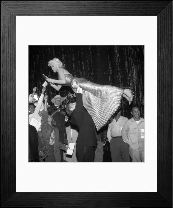 Framed Print : Photo of Jayne Mansfield Framed Print : Photo of Jayne Mansfield