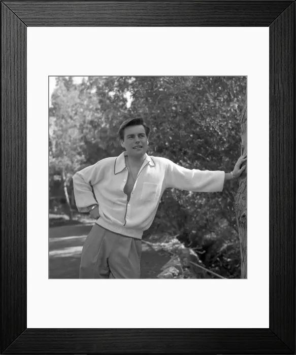 Framed Print : Robert Wagner Portrait Session Framed Print : Robert Wagner Portrait Session