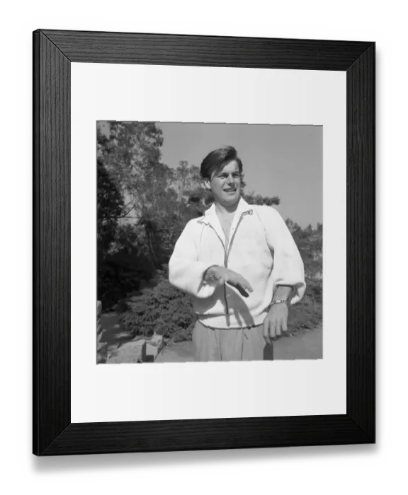 Framed Print : Robert Wagner Portrait Session Framed Print : Robert Wagner Portrait Session