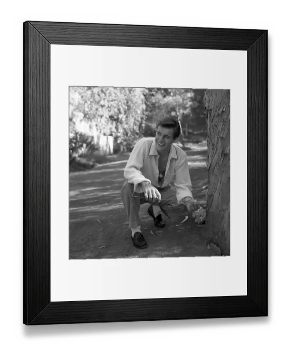 Framed Print : Robert Wagner Portrait Session Framed Print : Robert Wagner Portrait Session