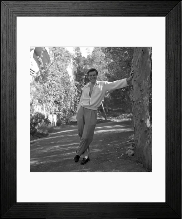 Framed Print : Robert Wagner Portrait Session Framed Print : Robert Wagner Portrait Session