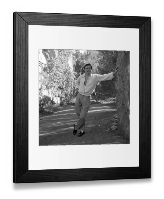 Framed Print : Robert Wagner Portrait Session Framed Print : Robert Wagner Portrait Session