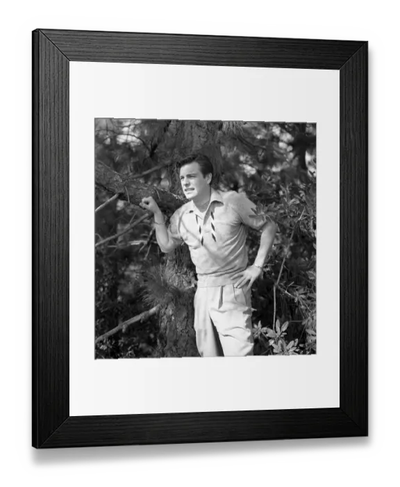Framed Print : Robert Wagner Portrait Session Framed Print : Robert Wagner Portrait Session