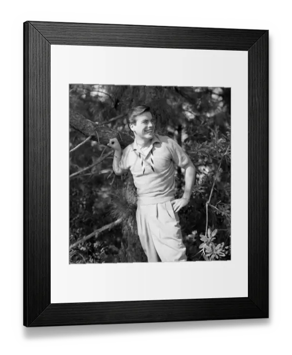 Framed Print : Robert Wagner Portrait Session Framed Print : Robert Wagner Portrait Session