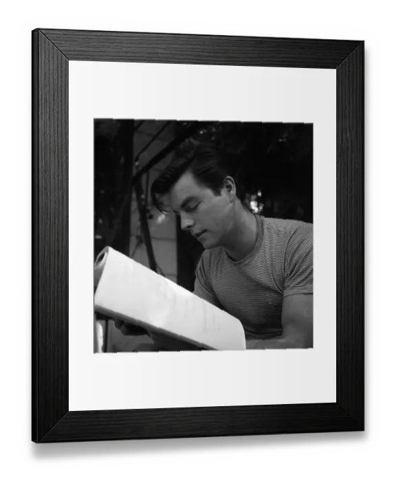 Framed Print : Robert Wagner Portrait Session Framed Print : Robert Wagner Portrait Session
