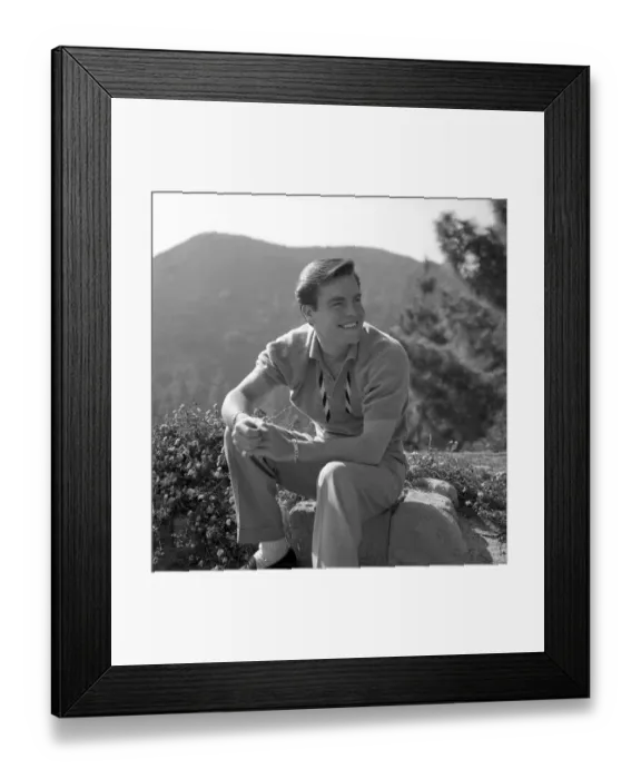 Framed Print : Robert Wagner Portrait Session Framed Print : Robert Wagner Portrait Session