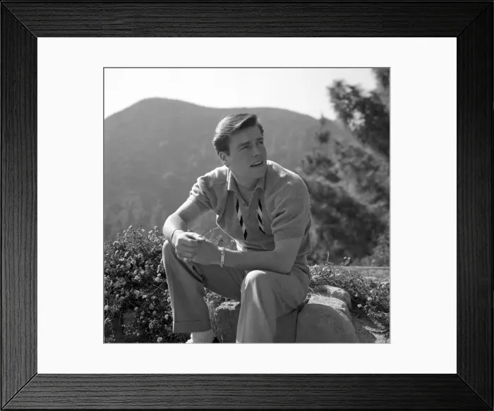 Framed Print : Robert Wagner Portrait Session Framed Print : Robert Wagner Portrait Session