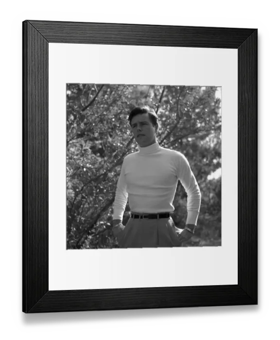 Framed Print : Robert Wagner Portrait Session Framed Print : Robert Wagner Portrait Session