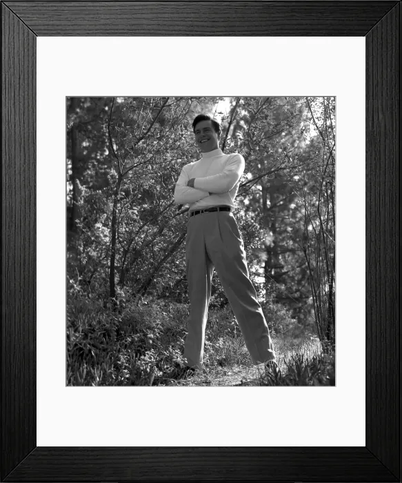 Framed Print : Robert Wagner Portrait Session Framed Print : Robert Wagner Portrait Session