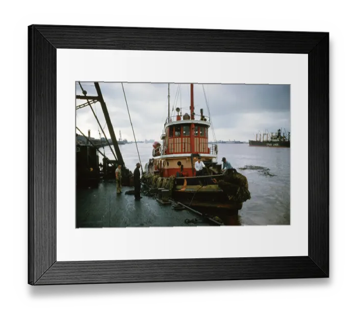 Framed Print : New Orleans Tugboat Framed Print : New Orleans Tugboat