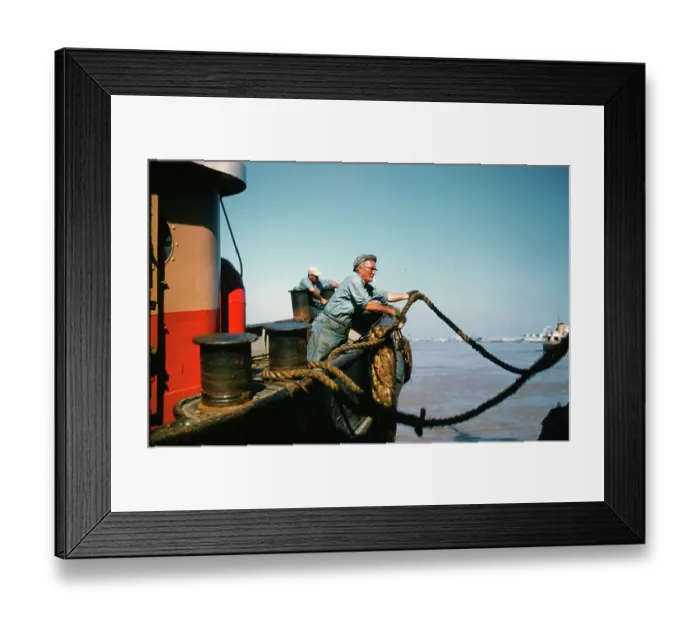Framed Print : New Orleans Tugboat
