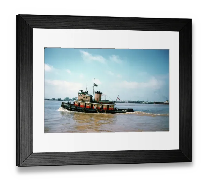 Framed Print : New Orleans Tugboat Framed Print : New Orleans Tugboat