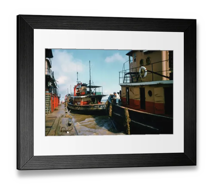 Framed Print : New Orleans Tugboat Framed Print : New Orleans Tugboat