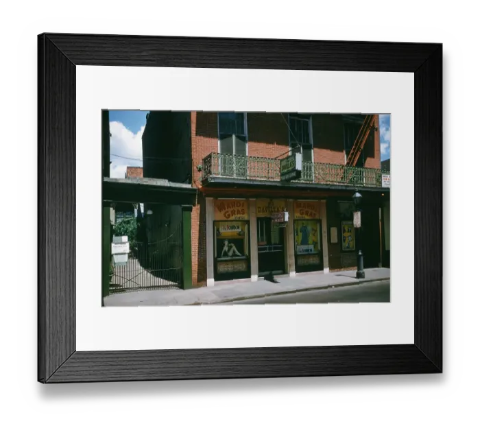 Framed Print : BOURBON STREET, NEW ORLEANS Framed Print : BOURBON STREET, NEW ORLEANS