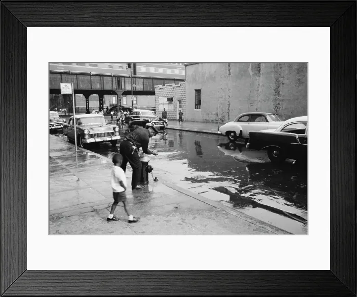 Framed Print : Harlem Police Framed Print : Harlem Police