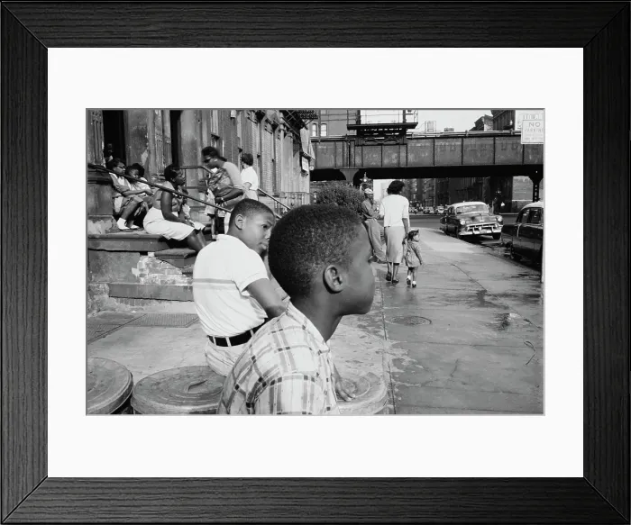 Framed Print : Harlem Family Framed Print : Harlem Family