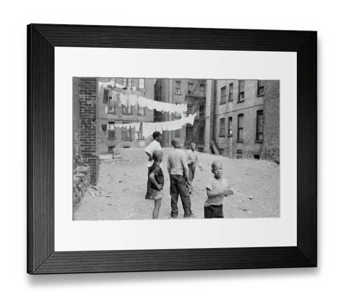 Framed Print : Harlem Children Framed Print : Harlem Children