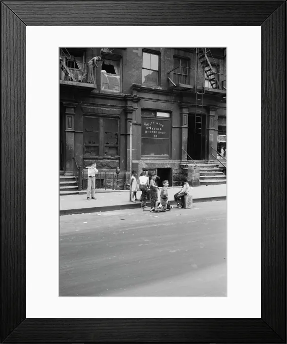 Framed Print : Harlem Children Framed Print : Harlem Children