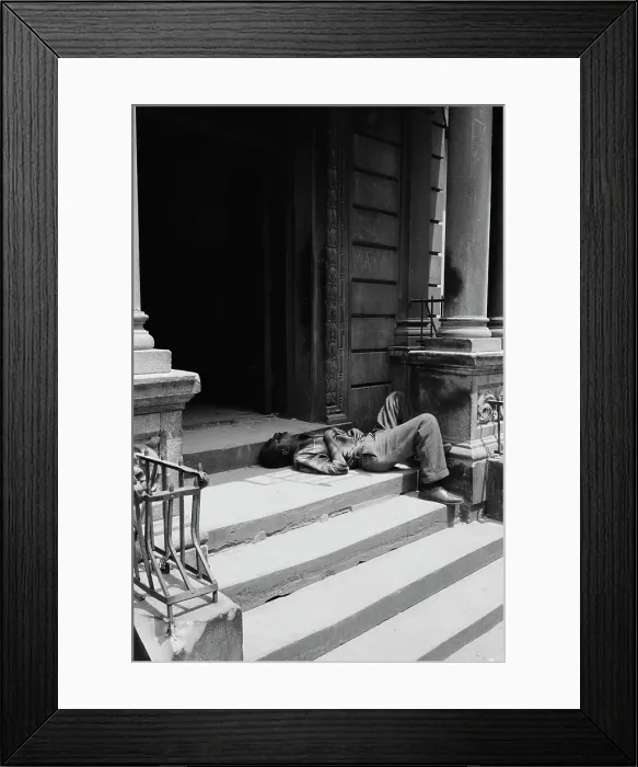 Framed Print : Harlem Nap Framed Print : Harlem Nap