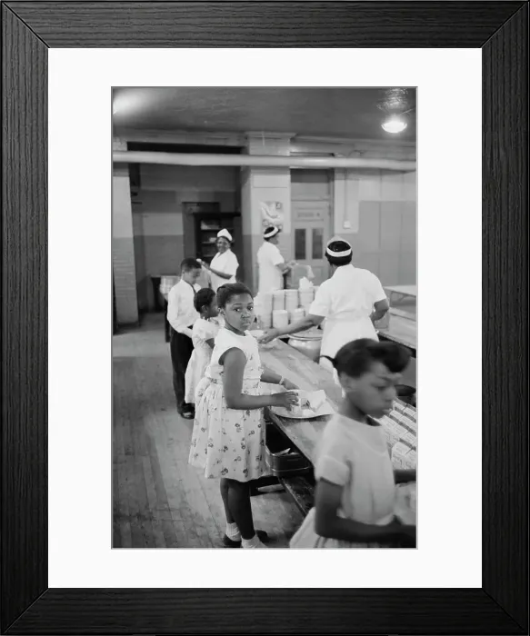 Framed Print : Harlem School Framed Print : Harlem School