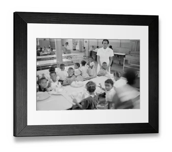 Framed Print : Harlem School Framed Print : Harlem School