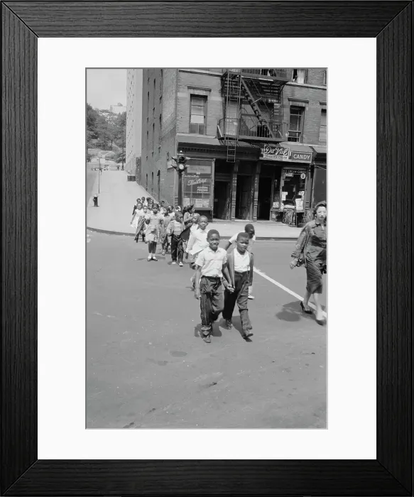 Framed Print : Harlem Children Framed Print : Harlem Children