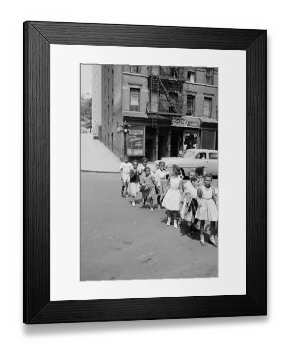 Framed Print : Harlem Children Framed Print : Harlem Children
