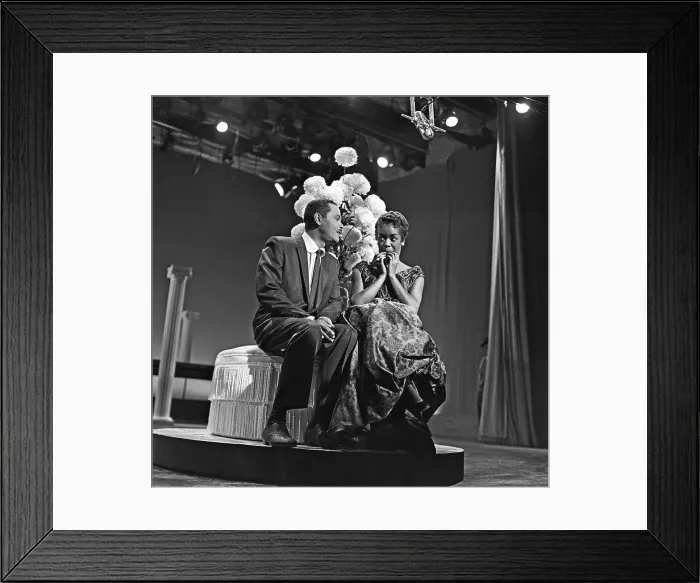 Framed Print : Sarah Vaughan And Billy Eckstine Framed Print : Sarah Vaughan And Billy Eckstine