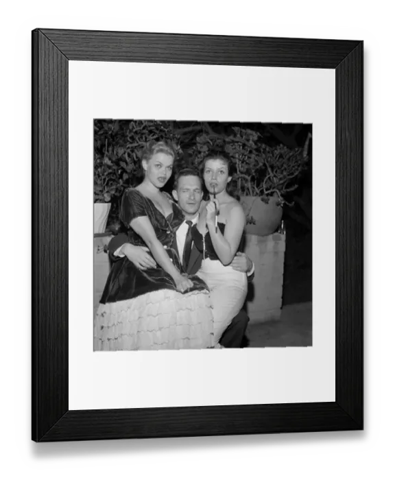 Framed Print : Party For Hugh Hefner Framed Print : Party For Hugh Hefner