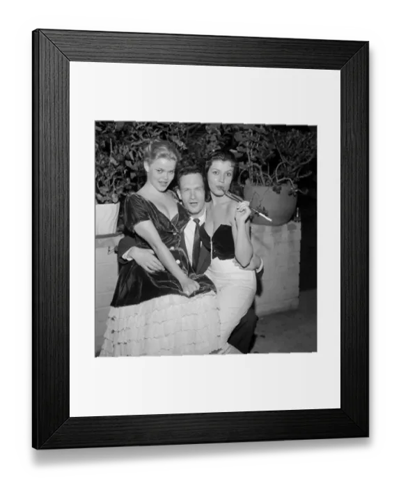 Framed Print : Party For Hugh Hefner Framed Print : Party For Hugh Hefner