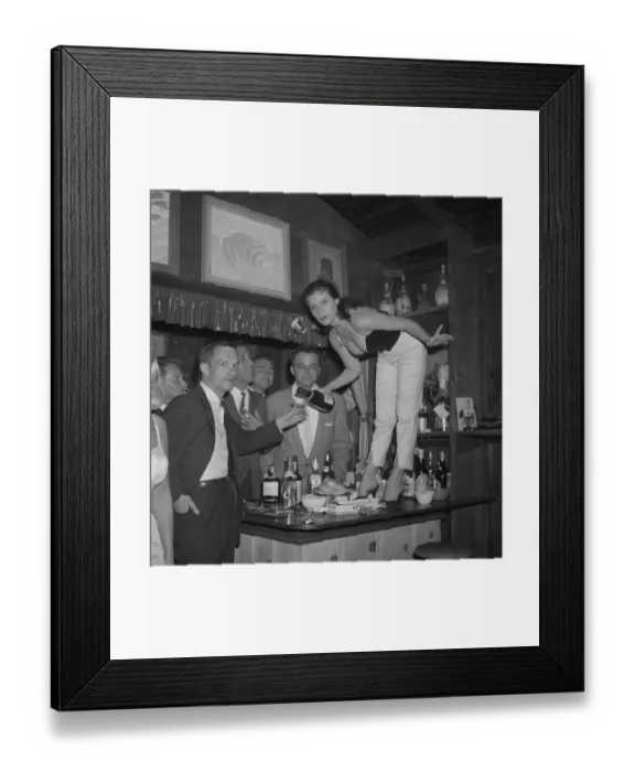 Framed Print : Party For Hugh Hefner Framed Print : Party For Hugh Hefner