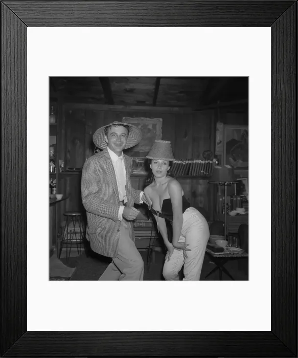 Framed Print : Party For Hugh Hefner Framed Print : Party For Hugh Hefner