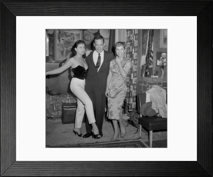Framed Print : Party For Hugh Hefner Framed Print : Party For Hugh Hefner