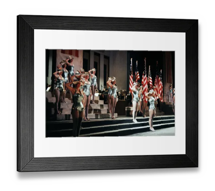 Framed Print : The Rockettes at Radio City Music Hall Framed Print : The Rockettes at Radio City Music Hall