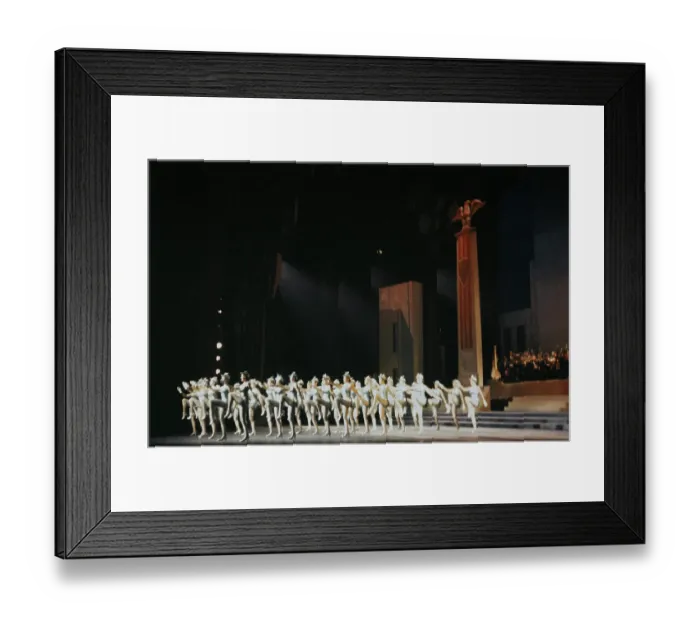 Framed Print : The Rockettes at Radio City Music Hall