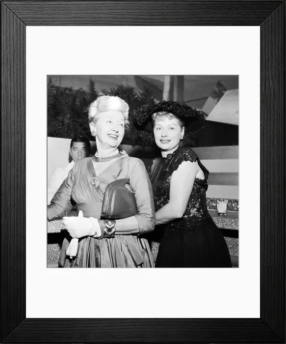 Framed Print : Lucille And Hedda Framed Print : Lucille And Hedda