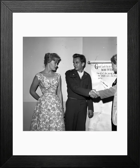Framed Print : Paramount Pictures Party For Bob Ivers Framed Print : Paramount Pictures Party For Bob Ivers