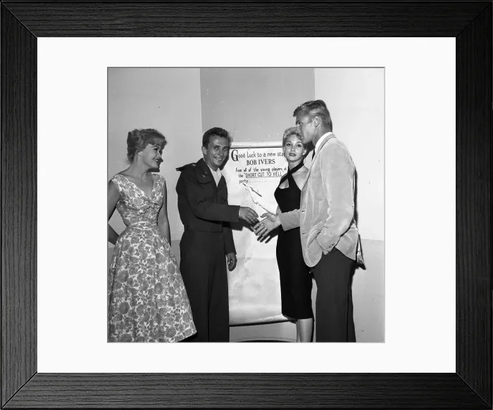Framed Print : Paramount Pictures Party For Bob Ivers Framed Print : Paramount Pictures Party For Bob Ivers