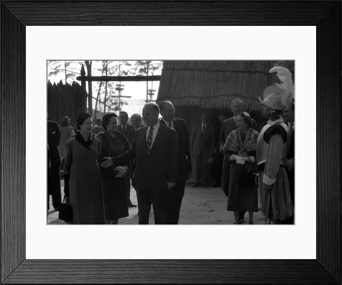 Framed Print : Royal Visit To Virginia Framed Print : Royal Visit To Virginia