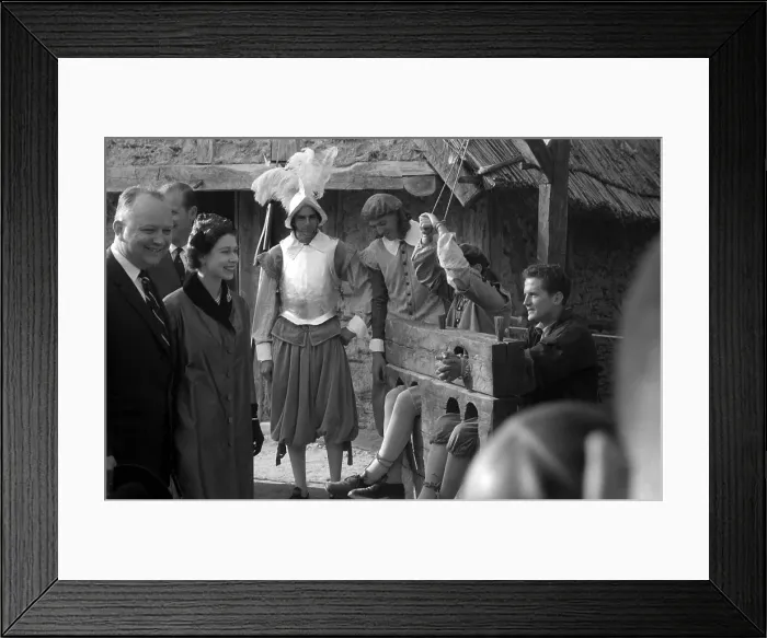Framed Print : Royal Visit To Virginia Framed Print : Royal Visit To Virginia