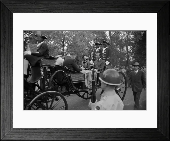 Framed Print : Royal Visit To Virginia Framed Print : Royal Visit To Virginia