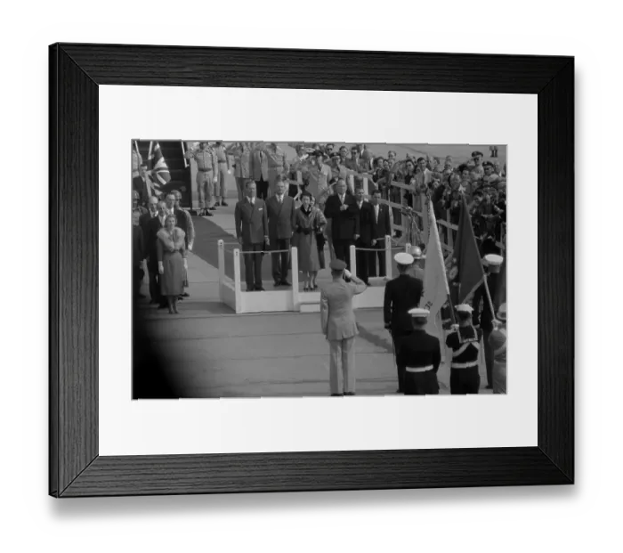 Framed Print : Royal Visit To Virginia Framed Print : Royal Visit To Virginia