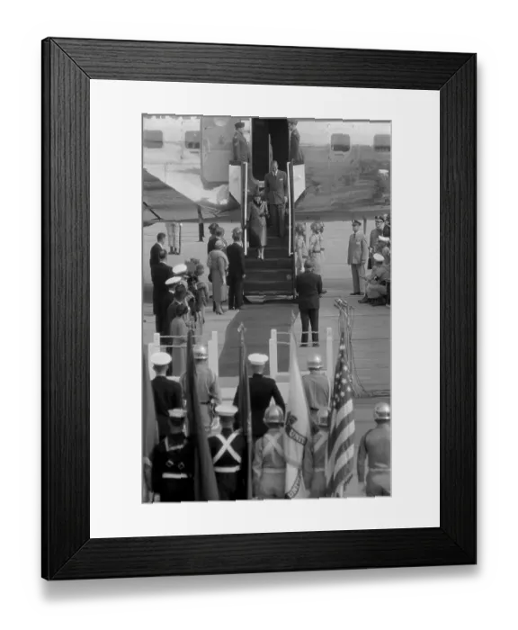 Framed Print : Royal Visit To Virginia Framed Print : Royal Visit To Virginia