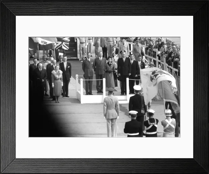 Framed Print : Royal Visit To Virginia Framed Print : Royal Visit To Virginia