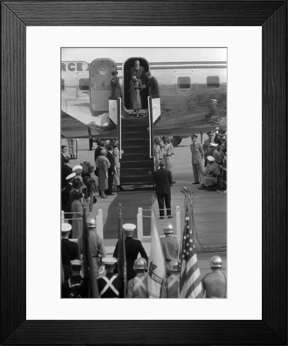 Framed Print : Royal Visit To Virginia Framed Print : Royal Visit To Virginia