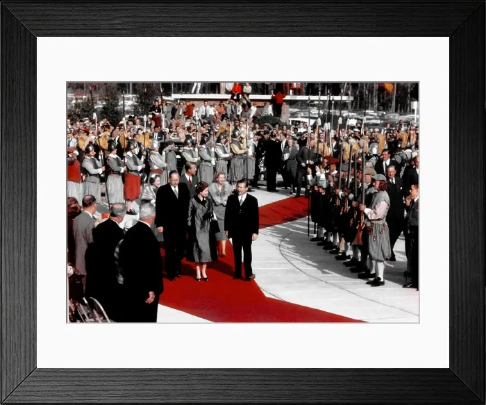 Framed Print : Royal Visit To Virginia Framed Print : Royal Visit To Virginia
