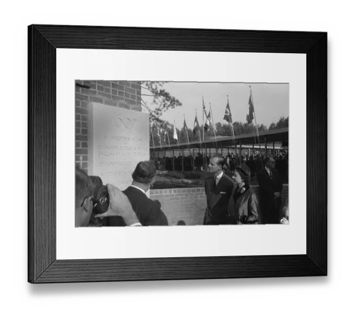 Framed Print : Royal Visit To Virginia Framed Print : Royal Visit To Virginia