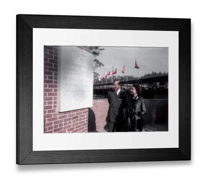 Framed Print : Royal Visit To Virginia Framed Print : Royal Visit To Virginia