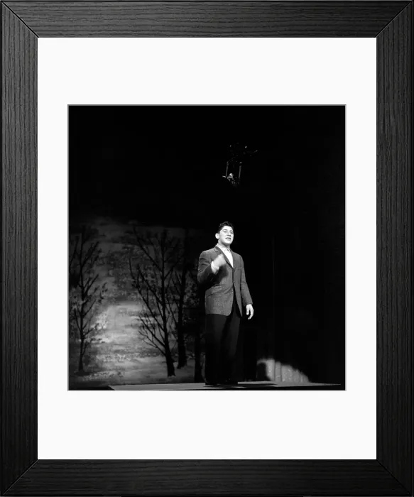 Framed Print : Paul Anka On Ed Sullivan Framed Print : Paul Anka On Ed Sullivan