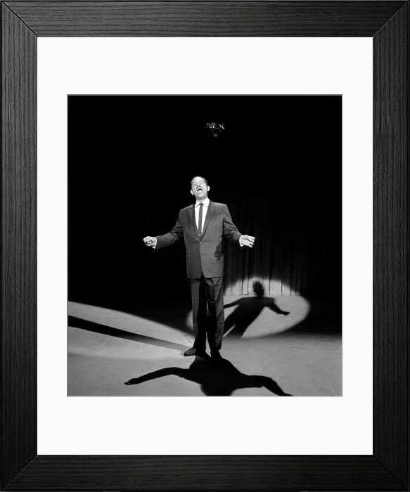 Framed Print : Billy Eckstine Performing Framed Print : Billy Eckstine Performing